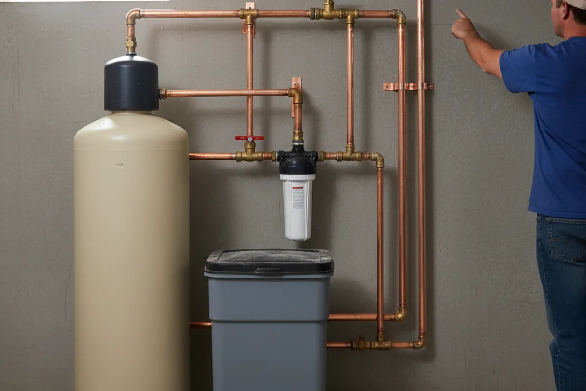 Whole-house water treatment system installed in Gulf